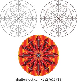 Mandala Design Art And Illustrator