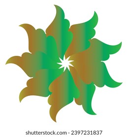 Arte de diseño e ilustrador de Mandala