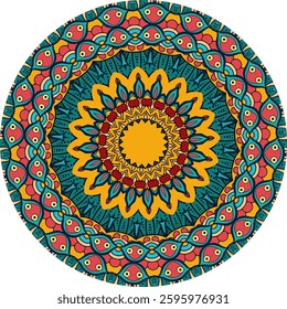 Mandala Design for Art Lovers and Meditation Enthusiasts