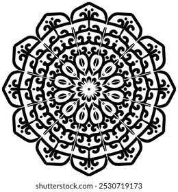 mandala design, mandala art, mandala pattern, mandala icon vector image.