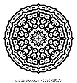 mandala design, mandala art, mandala pattern, mandala icon vector image.