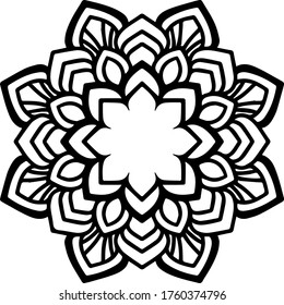 Mandala Design for artwork decoration, coloring book or even tattoo.