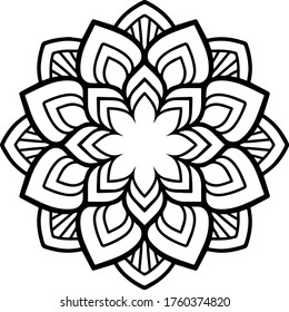 Mandala Design for artwork decoration, coloring book or even tattoo.