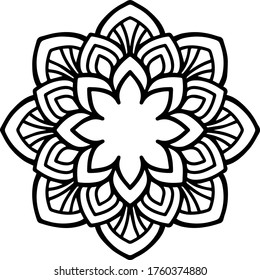 Mandala Design for artwork decoration, coloring book or even tattoo.