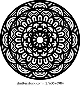 Mandala Design for artwork decoration, coloring book or even tattoo.