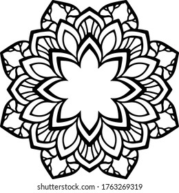 Mandala Design for artwork decoration, coloring book or even tattoo.