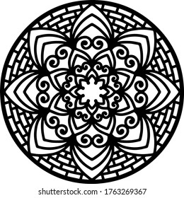 Mandala Design for artwork decoration, coloring book or even tattoo.