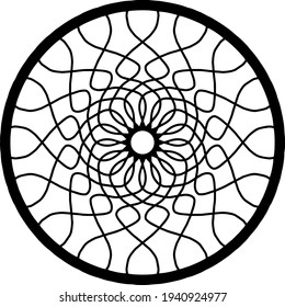 Mandala Design for artwork decoration, coloring book or even tattoo.