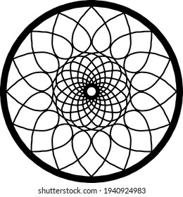 Mandala Design for artwork decoration, coloring book or even tattoo.