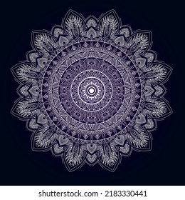 Fondo de diseño de Mandala. diseño de vector mandala. mandala art. mandala flor vector.