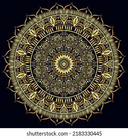 Mandala Designhintergrund. mandala Vektordesign. mandala art. mandala blume vektor.