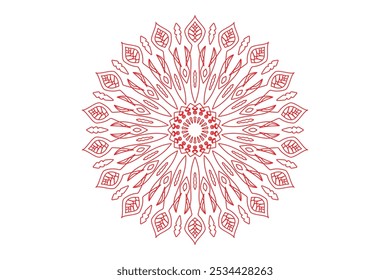 Mandala Design with Beautiful work