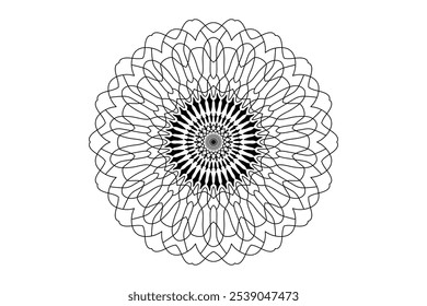 Design Mandala com Trabalho Bonito