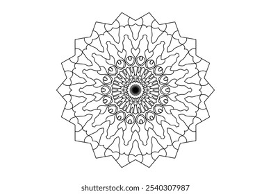 Mandala Design with Beautiful Work