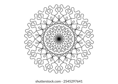 Mandala Design with Beautiful Work
