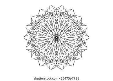Mandala Design with Beautiful Work