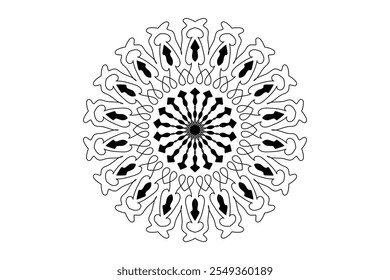 Design Mandala com Trabalho Bonito