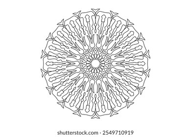 Mandala Design with Beautiful Work