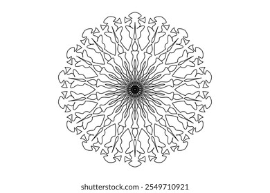 Mandala Design with Beautiful Work
