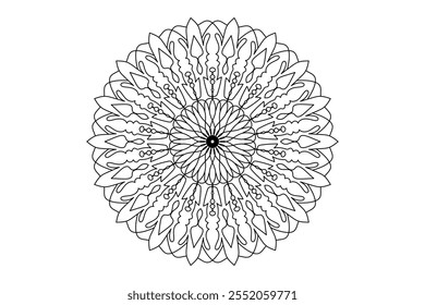 Mandala Design with Beautiful Work