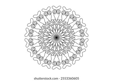 Mandala Design with Beautiful Work