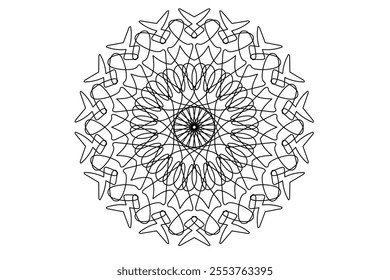 Mandala Design with Beautiful Work
