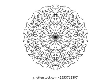 Mandala Design with Beautiful Work