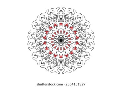 Mandala Design with Beautiful Work