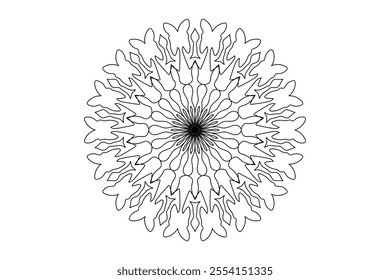 Mandala Design with Beautiful Work