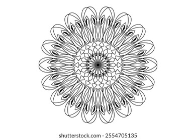 Mandala Design with Beautiful Work