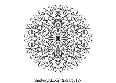 Mandala Design with Beautiful Work