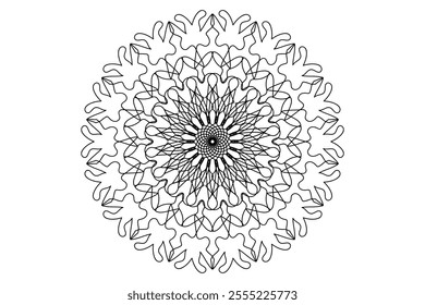 Mandala Design with Beautiful Work