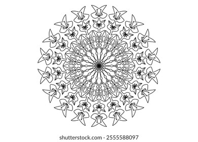 Mandala Design with Beautiful Work