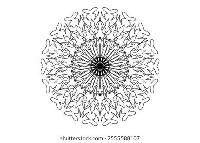 Mandala Design with Beautiful Work