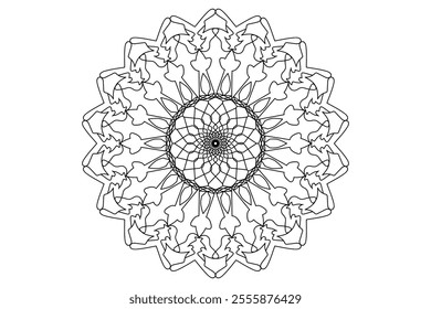 Mandala Design with Beautiful Work
