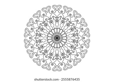 Mandala Design with Beautiful Work