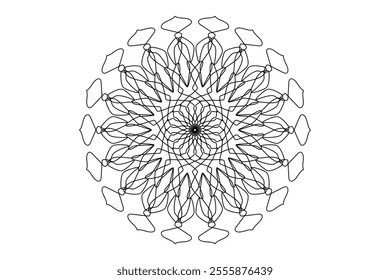 Mandala Design with Beautiful Work