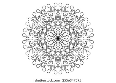 Mandala Design with Beautiful Work