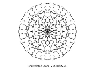 Mandala Design with Beautiful Work
