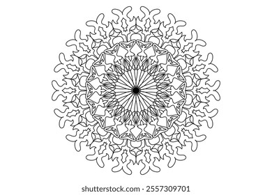 Mandala Design with Beautiful Work