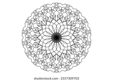 Mandala Design with Beautiful Work