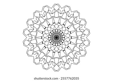 Mandala Design with Beautiful Work