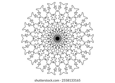 Mandala Design with Beautiful Work