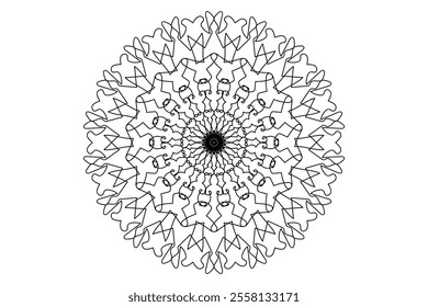 Mandala Design with Beautiful Work