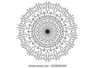 Mandala Design with Beautiful Work