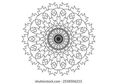 Mandala Design with Beautiful Work