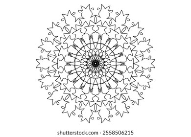 Mandala Design with Beautiful Work