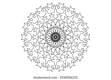 Mandala Design with Beautiful Work