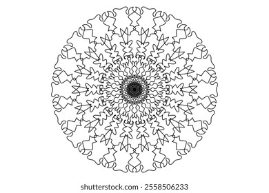 Mandala Design with Beautiful Work