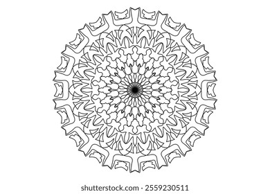 Mandala Design with Beautiful Work